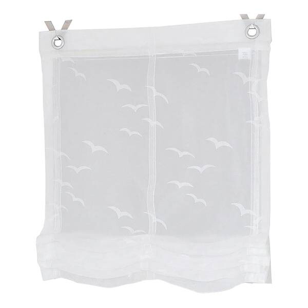 

Рулонные шторы Kutti Seabird, 60x130x2 см, белый