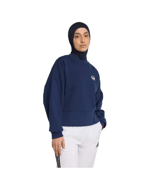 Толстовка Adidas с графическим изображением кошки — фото 3
