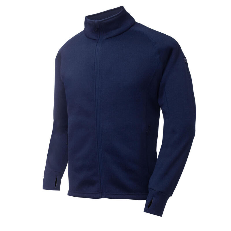 

Вязаная флисовая куртка Лиска мужская Skratta, цвет blau
