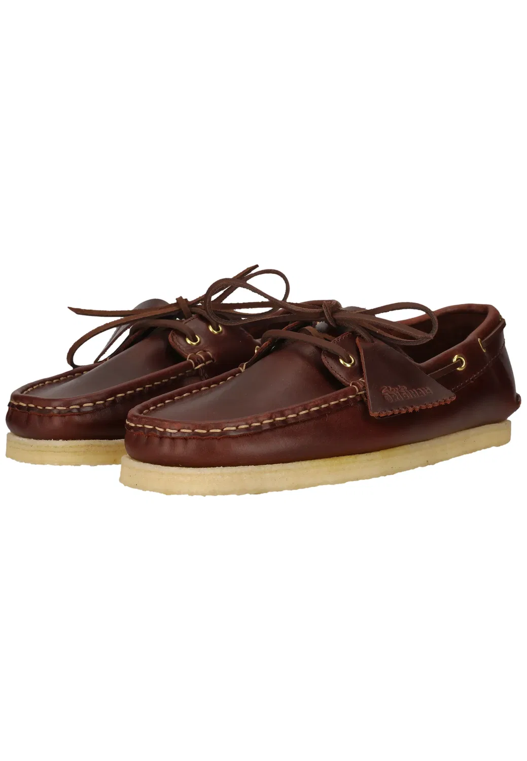 Кроссовки Godney Boat, Clarks, 5220 british tan lea — фото 2