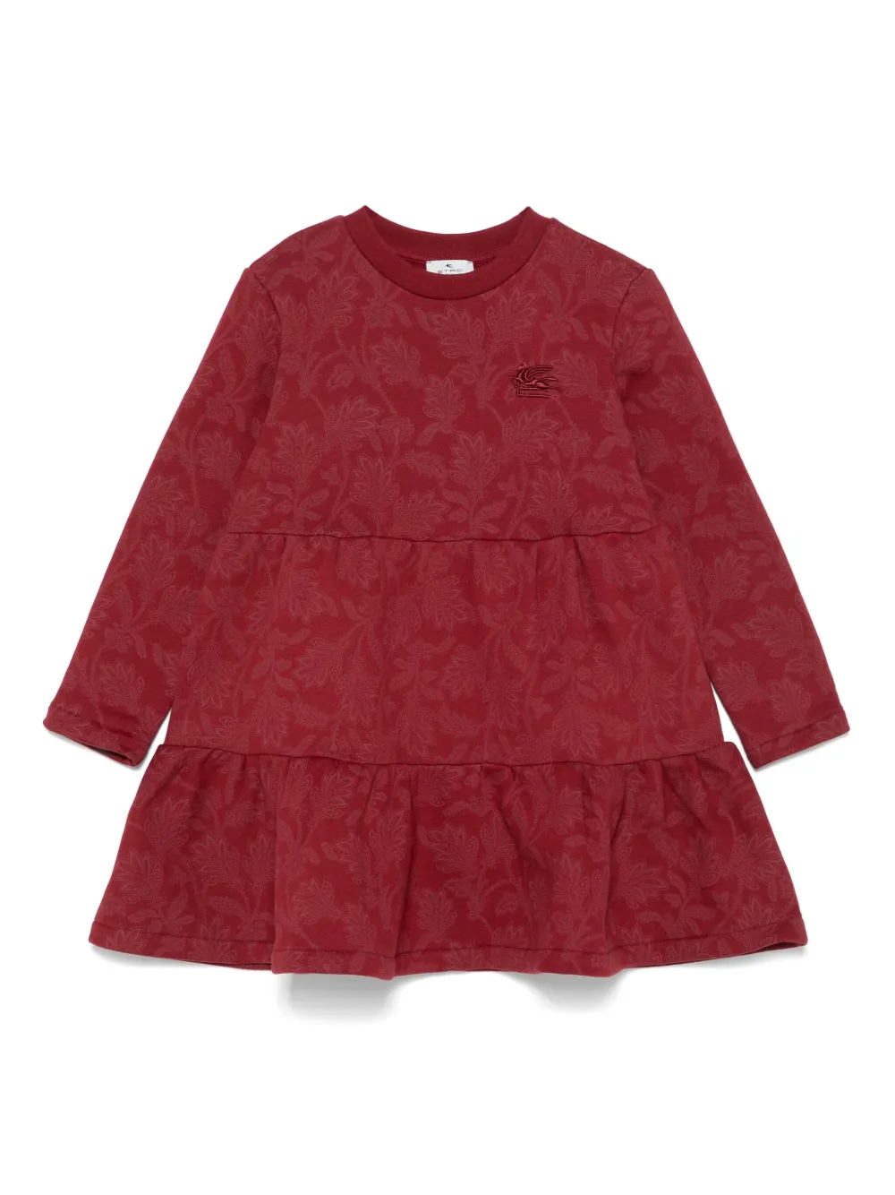 

Платье с принтом пейсли ETRO KIDS, красный