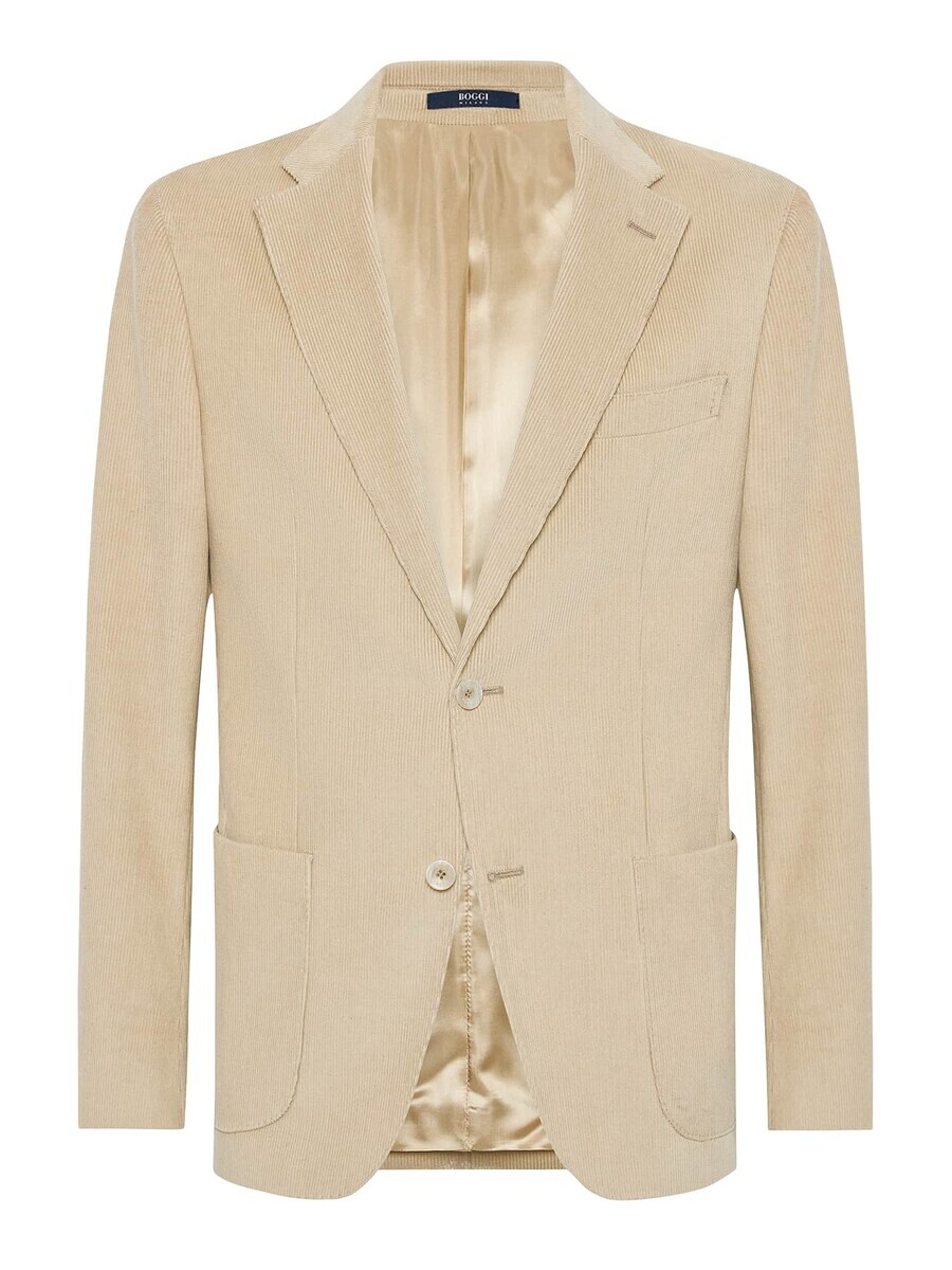 

Куртка Boggi Milano Regular fit Suit Jacket, бежевый