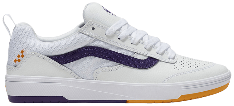

Кроссовки Vans Skate Zahba 'Athletic White Purple', белый