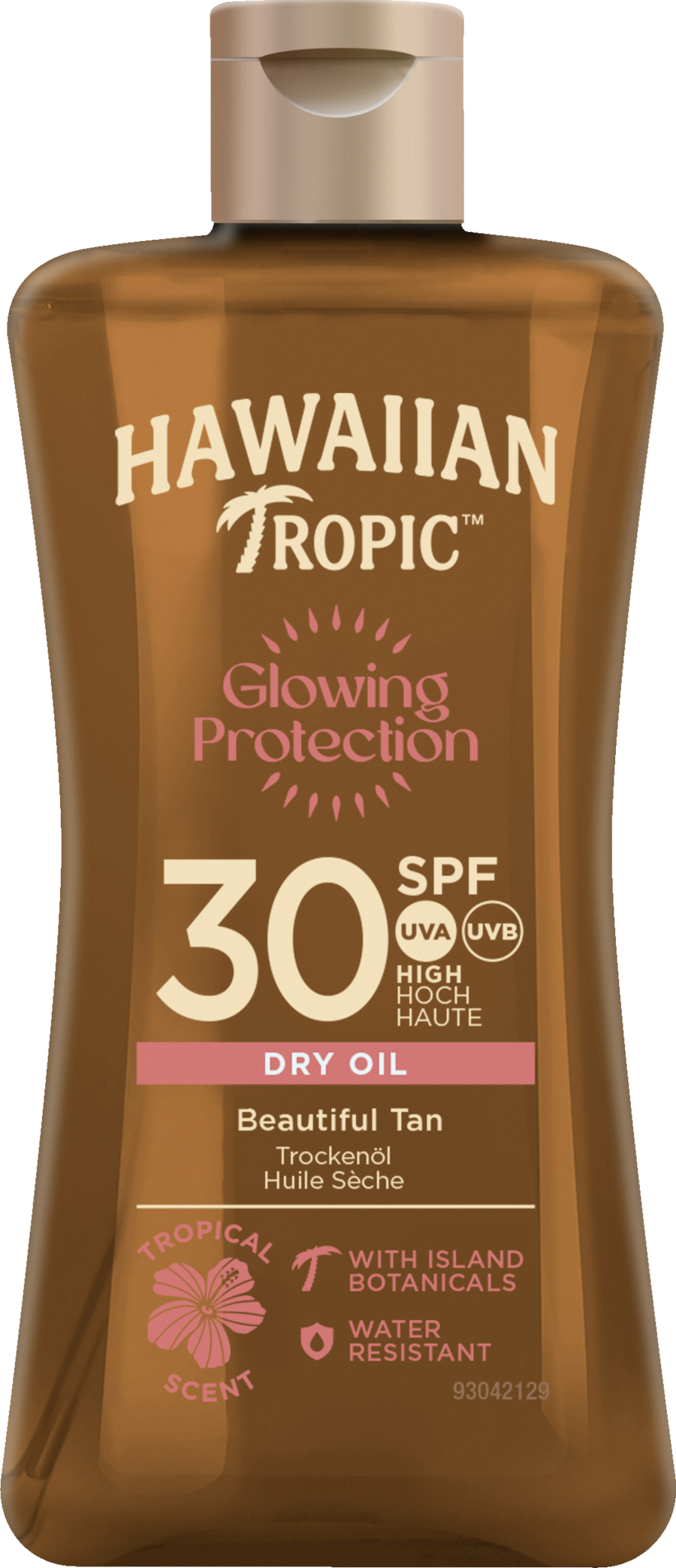 

Солнцезащитный крем Hawaiian Tropic Glowing Protective Dry Oil LSF 30 Reisegröße