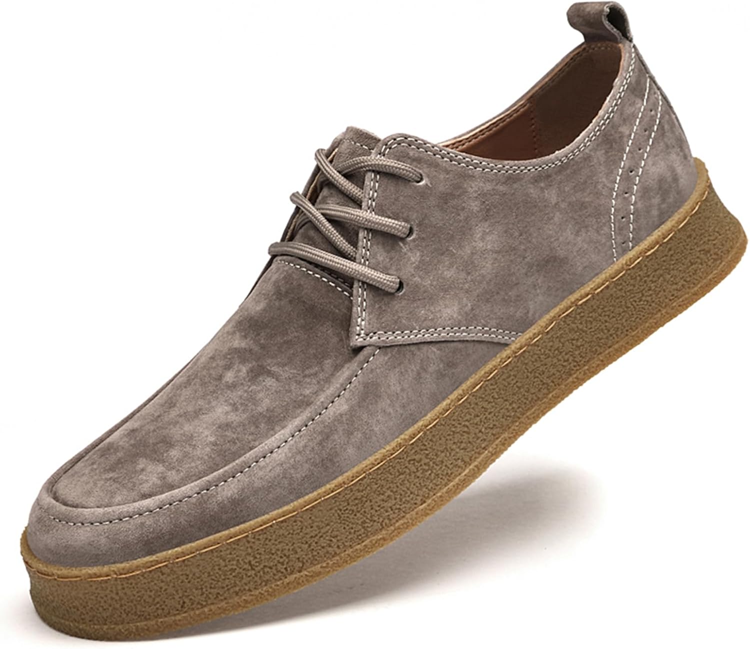 

Мужские кроссовки Abborora из кожи, повседневная обувь для мужчин, дышащие деловые кроссовки в стиле ретро, модные кроссовки, Camel