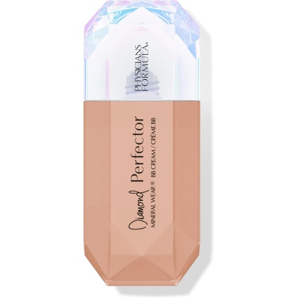 

Mineral Wear Diamond Perfector BB-крем с экстрактом алмаза и витамином Е Легкое покрытие Сияющий финиш От загара до темного Загара до темного Physicians Formula