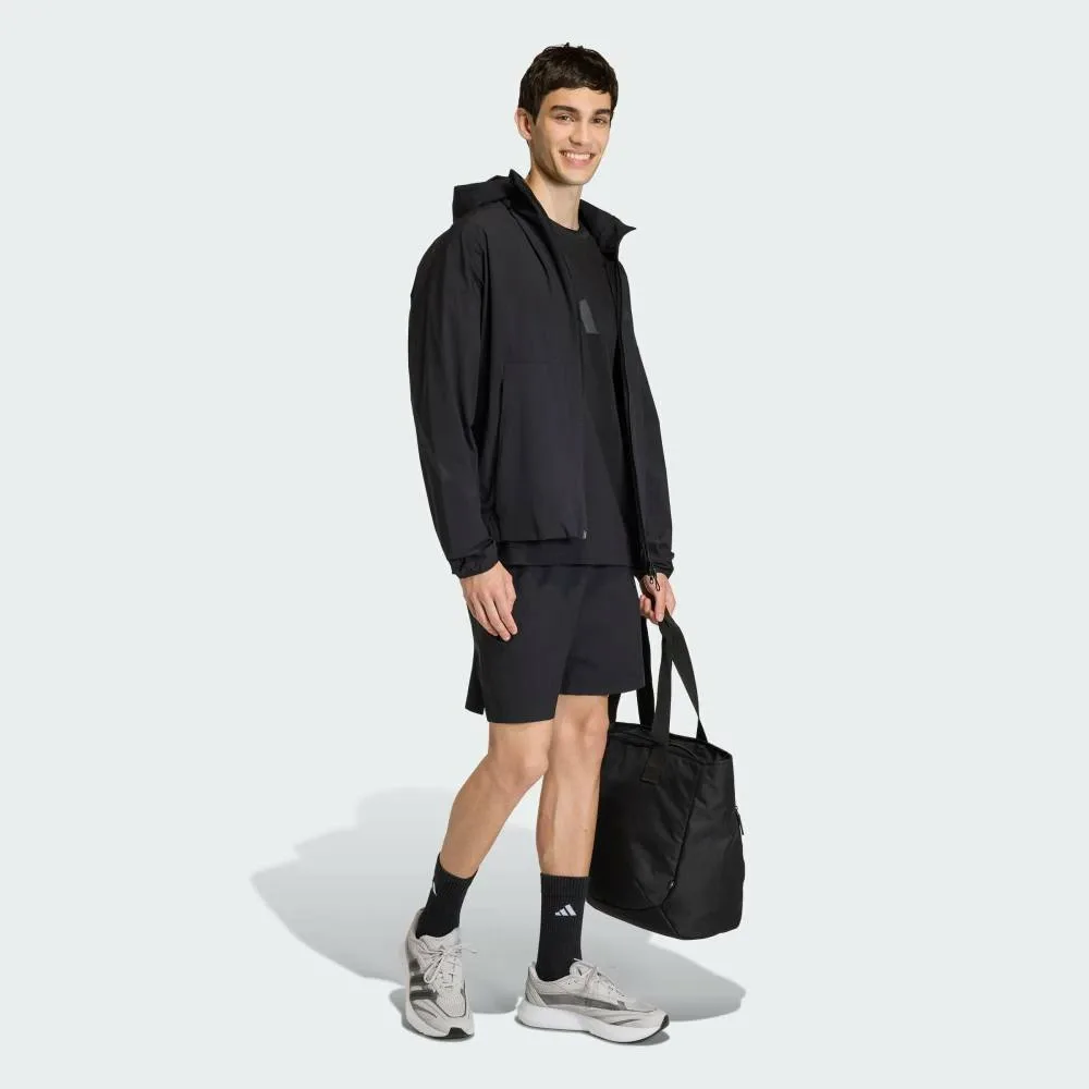 Шорты ADIDAS ZNE из тканого материала Adidas, black — фото 3