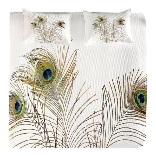 

Покрывало twentyfourn-Set Turquoise, 220 см цвет türkis/braun