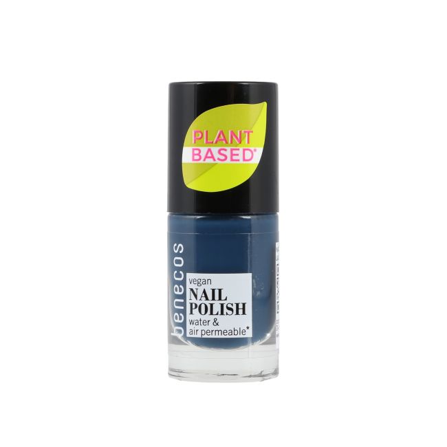 

Лак для ногтей на растительной основе Benecos, цвет nordic blue, 5 мл