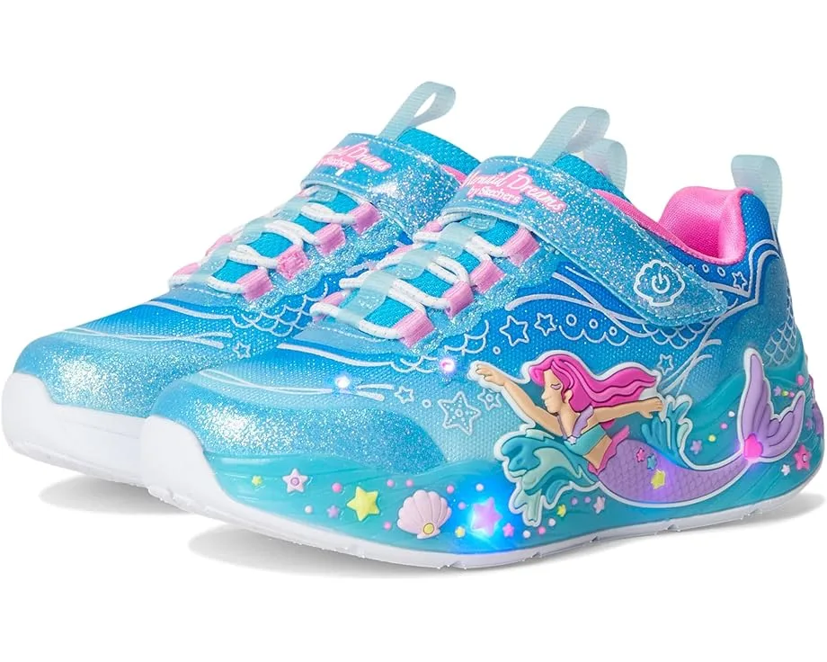 Кроссовки SKECHERS KIDS Mermaid Dreams 303060L (Little Kid/Big Kid), Blue/Multi