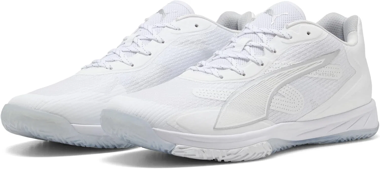 Кроссовки PUMA Accelerate Turbo 4 для дома (унисекс), Puma White Puma Silver Ash Grey