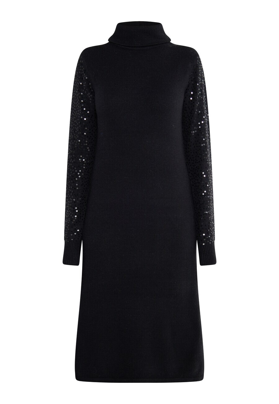 

Вязаное платье usha BLACK LABEL Knitted dress, черный