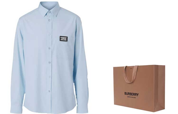 Мужская рубашка Burberry, Подарочная упаковка, Хлопок — фото 2