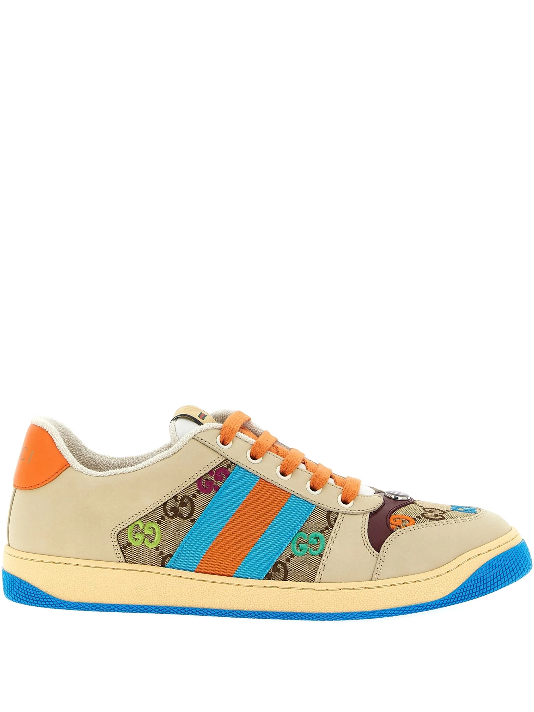 

Кроссовки Screener с узором GG Gucci, нейтральный