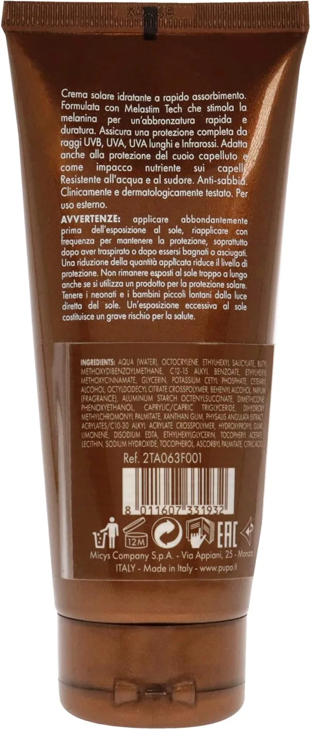 Многофункциональный солнцезащитный крем SPF 50 Pupa Milano с клюквой 75 мл — фото 3