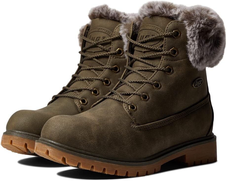 

Ботинки Lugz Rucker Hi Fur, цвет Woodland/Gum