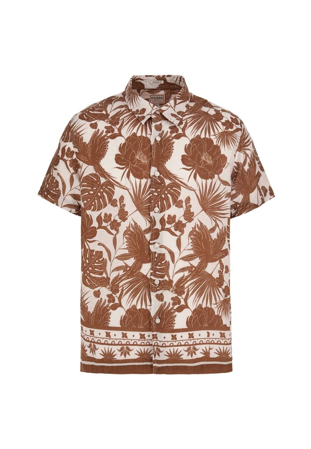 

Рубашка FLOREALE Guess, коричневый