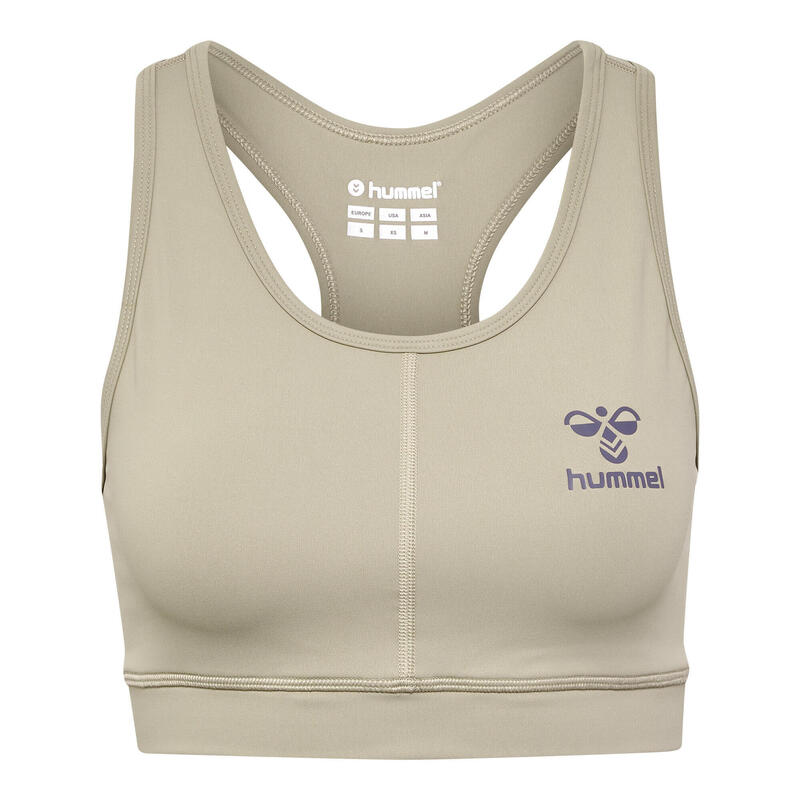 

Hmprint Bra женский спортивный бюстгальтер для тренировок HUMMEL, цвет gruen