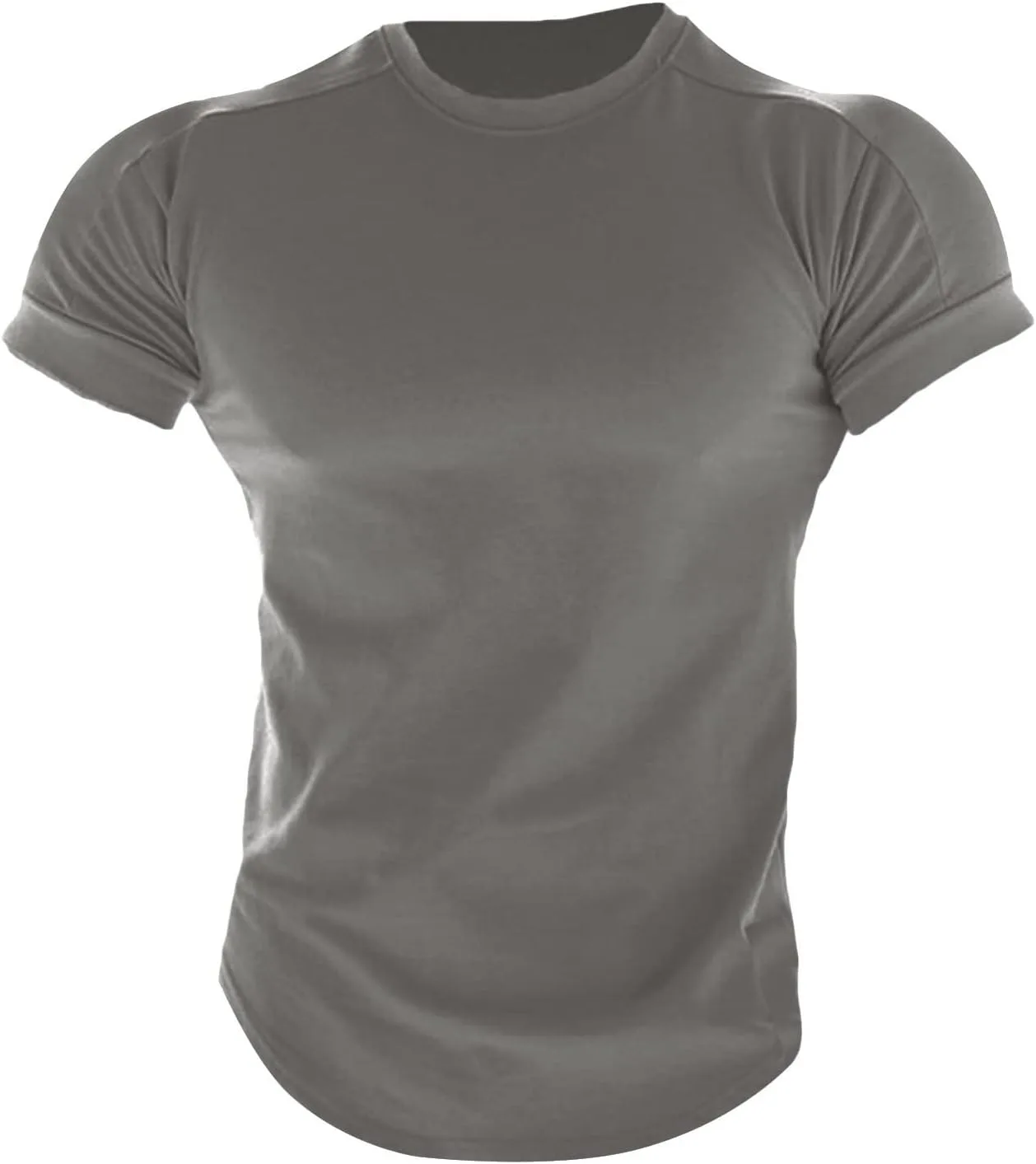 

Футболка JEsilunmaMY мужская с коротким рукавом Slim Fit