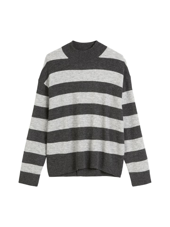 

Полосатый вязаный свитер, стандартного размера, средне-серого цвета. Marc O'Polo DENIM