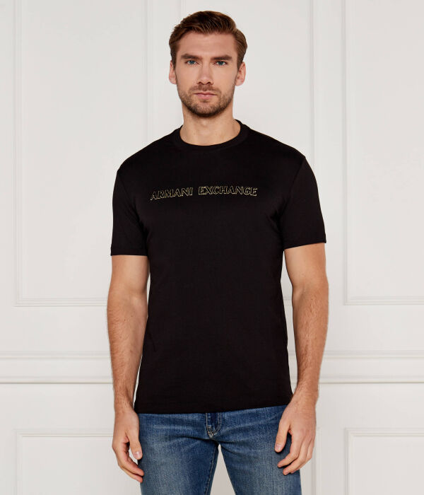 

Футболки Regular fit Armani Exchange, черный