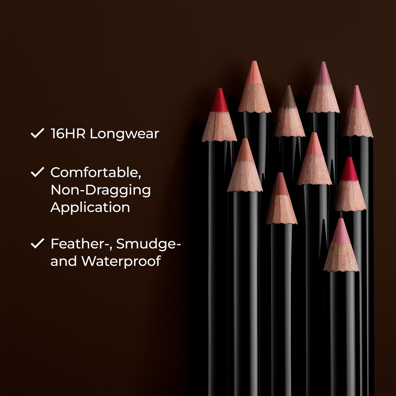 Карандаш для губ caviar perfecting lip liner 10 precious plum Laura Mercier, 06 opulent peach, вес 1.1 гр. — фото 4
