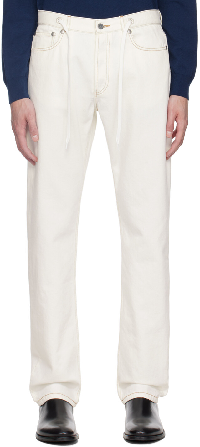 

Белые джинсы Natacha Ramsay-Levi Edition Sureau A.P.C.