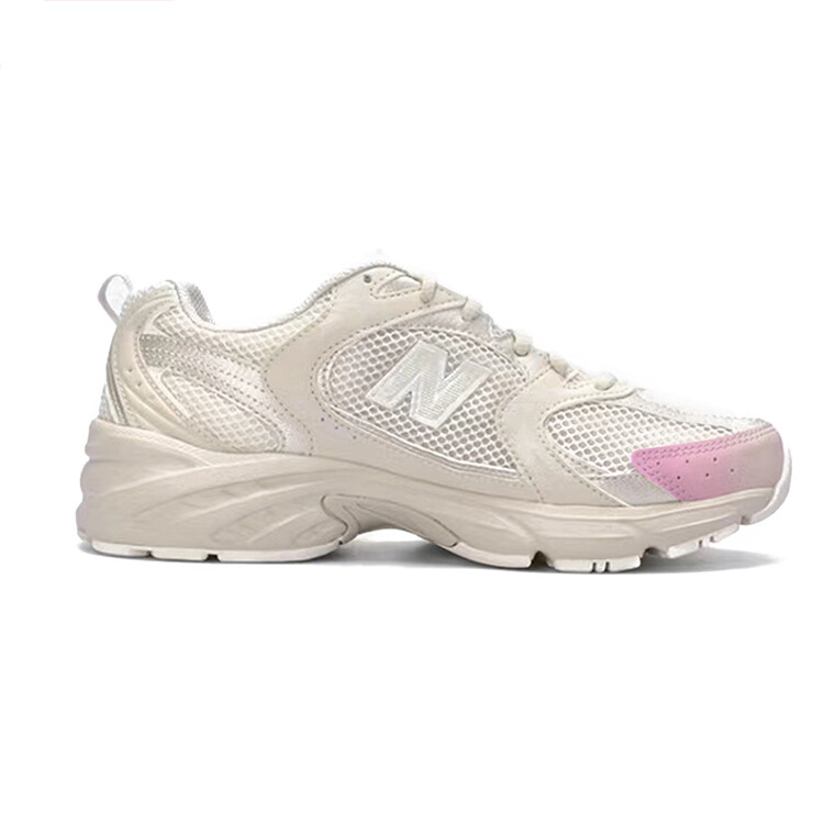 Кроссовки New Balance 530 Anti-Slip And Wear-Resistant Breathable, розовый/бежевый — фото 2