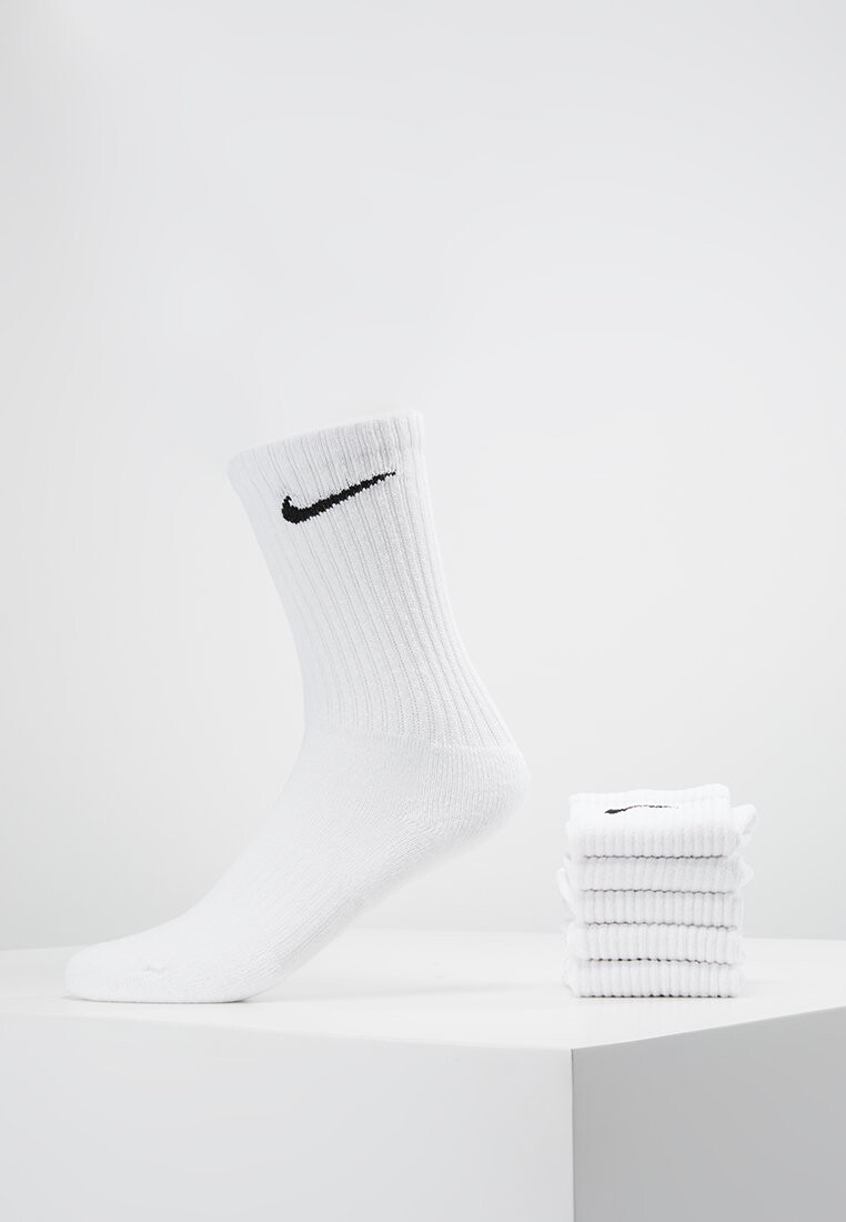 

Спортивные носки Nike Everyday Cush Crew 6 Pack, белый/черный