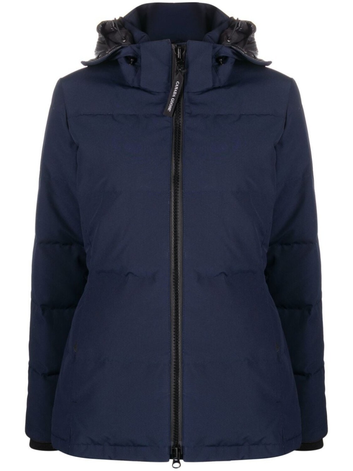 

Canada Goose пуховик с капюшоном, синий