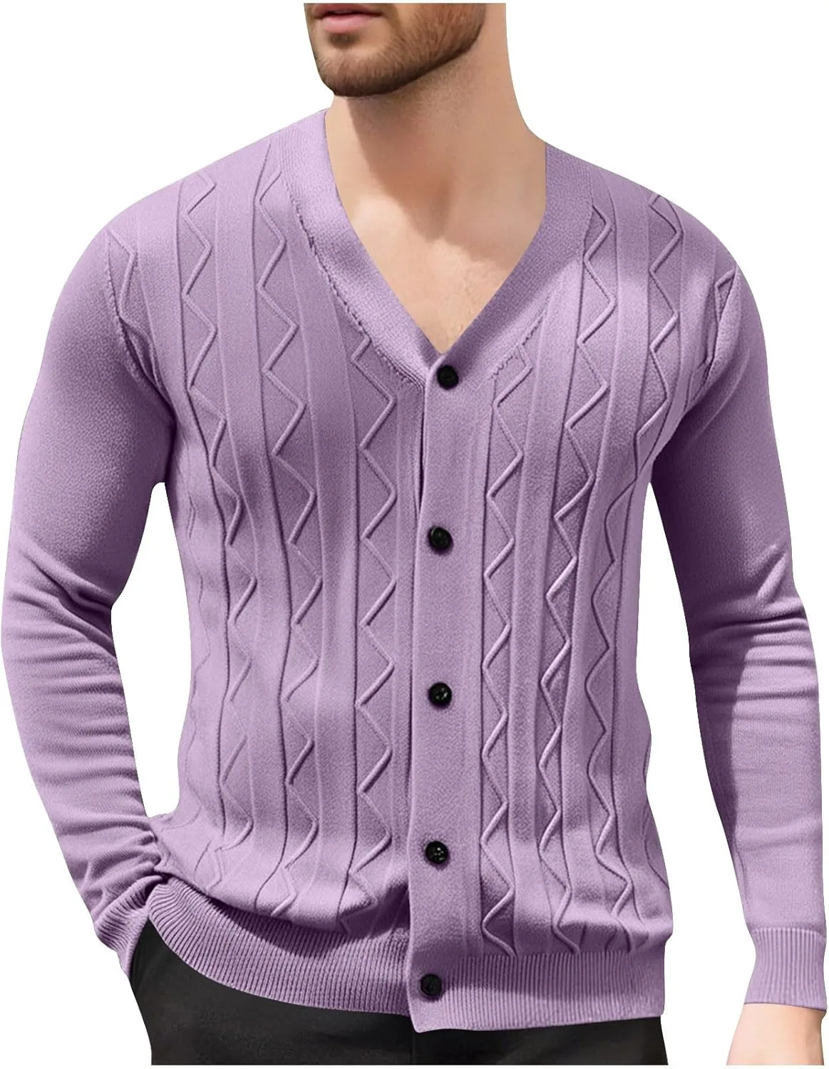 

Мужской кардиган свободного кроя