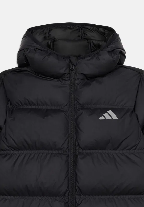 Куртка зимняя Adidas Performance Junior, черный/отражающий серебристый — фото 4