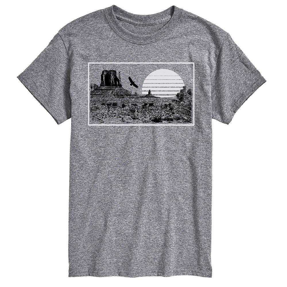 

Футболка Big & Tall Monument Valley Sunset Licensed Character, серый