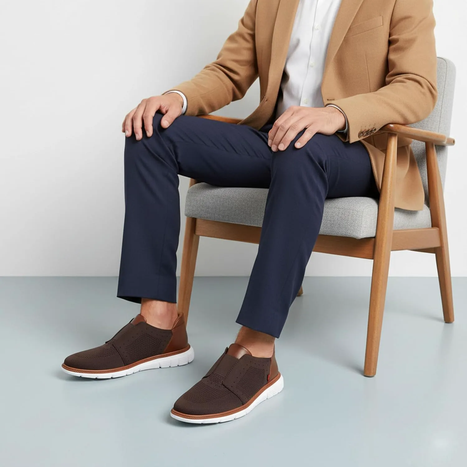 Marc Joseph New York Mens South Street (Hands Free Technology), коричневый — фото 3