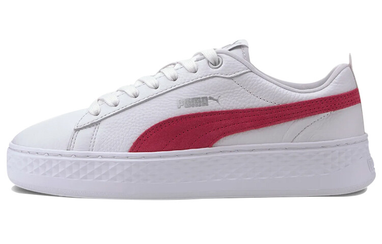 

Кроссовки Puma Women's Smash Platform Leather 'White Bright Rose'