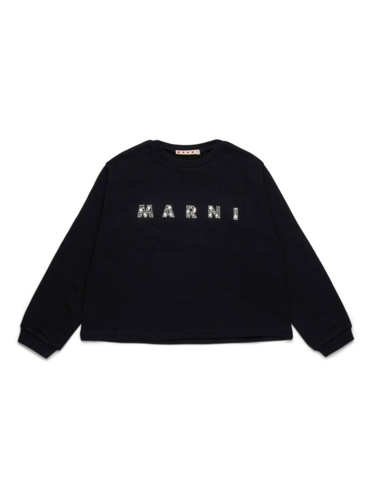 

Marni Kids толстовка с логотипом, черный