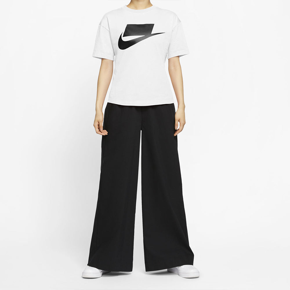 Футболка (WMNS) Nike Casual Sports Training Round Neck Short Sleeve White T-Shirt DB9828-100 — фото 3