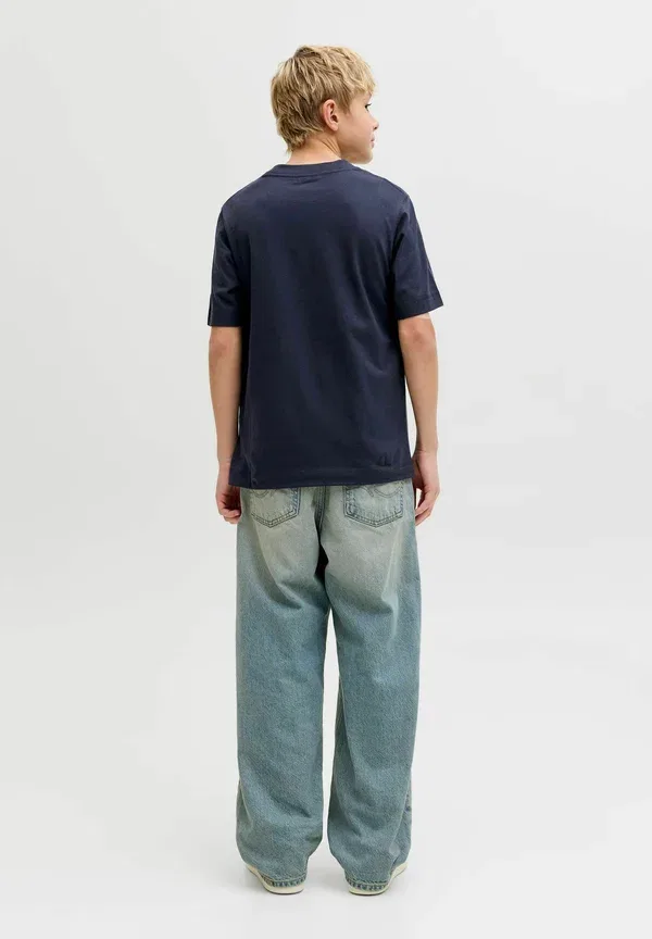 Футболка базовая Junior Jack & Jones Junior, небесно-голубой — фото 3