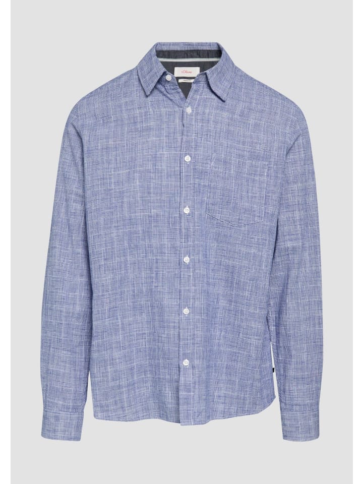 

Рубашка цвета 56N1_ocean blue s.Oliver