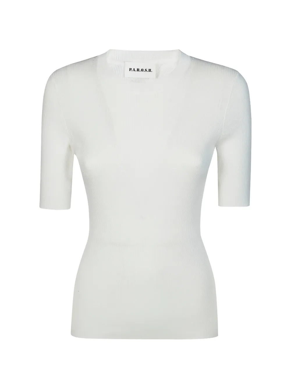 

Футболка в рубчик P.A.R.O.S.H., белый