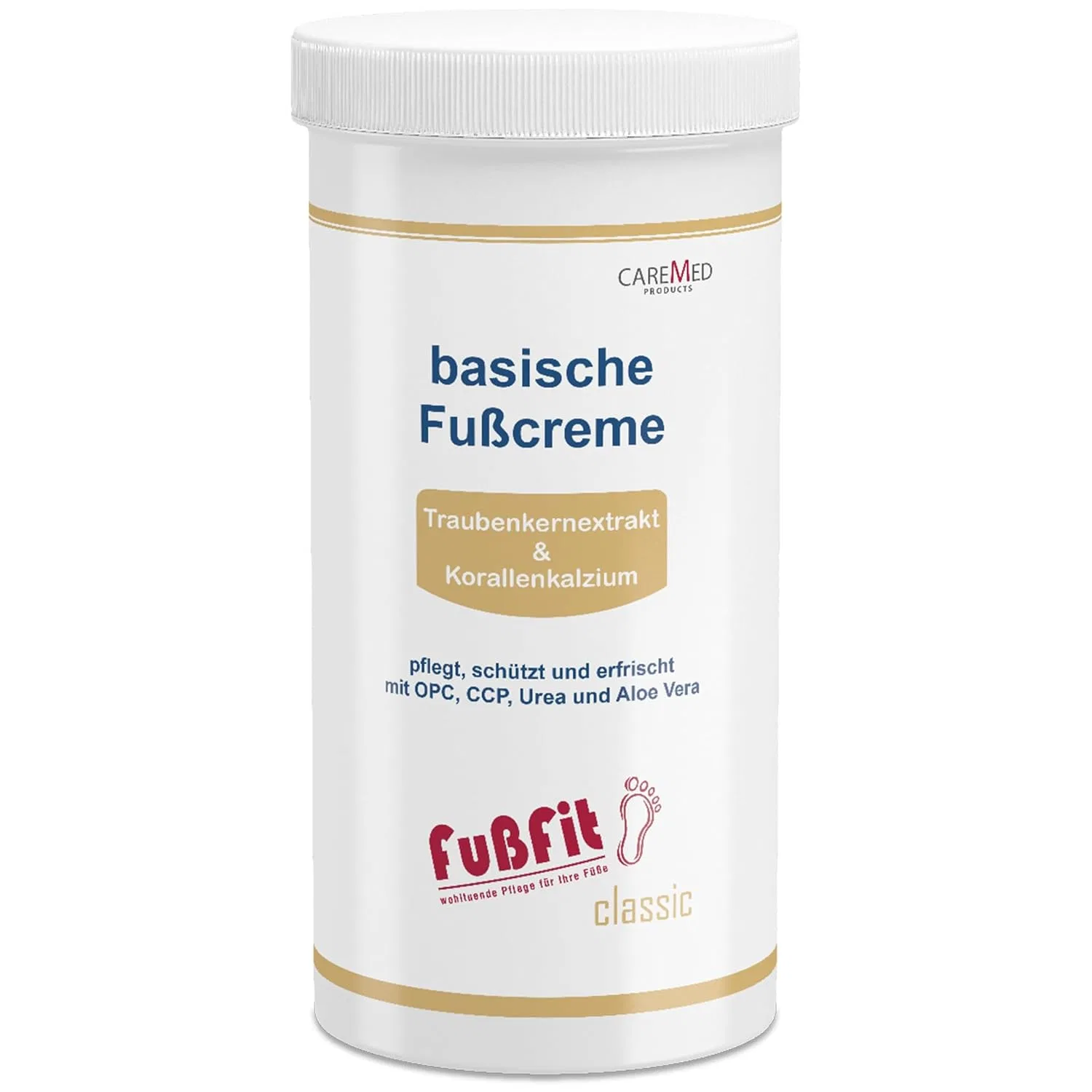 Крем для ног FußFit Basic, 450 мл, pH 8.0 Caremed