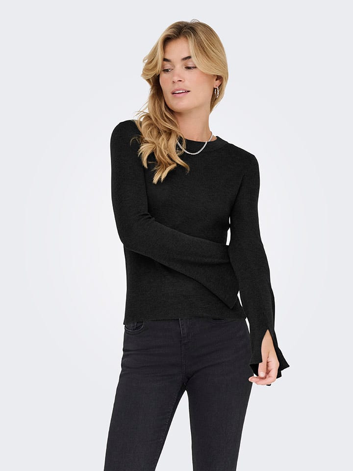 

ONLY Футболка с длинными рукавами черного цвета