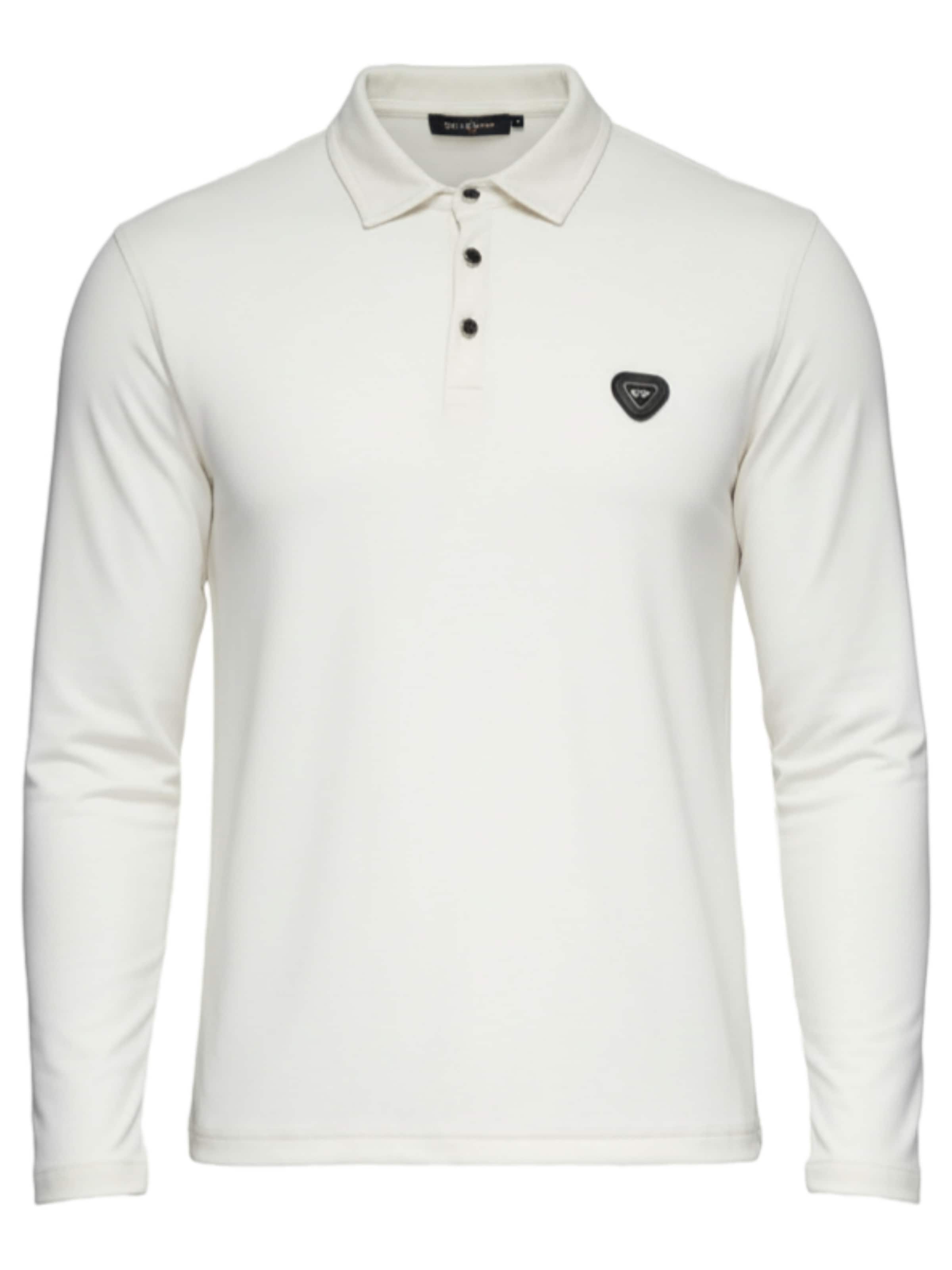 

Ombre Лонгслив в натуральном белом цвете