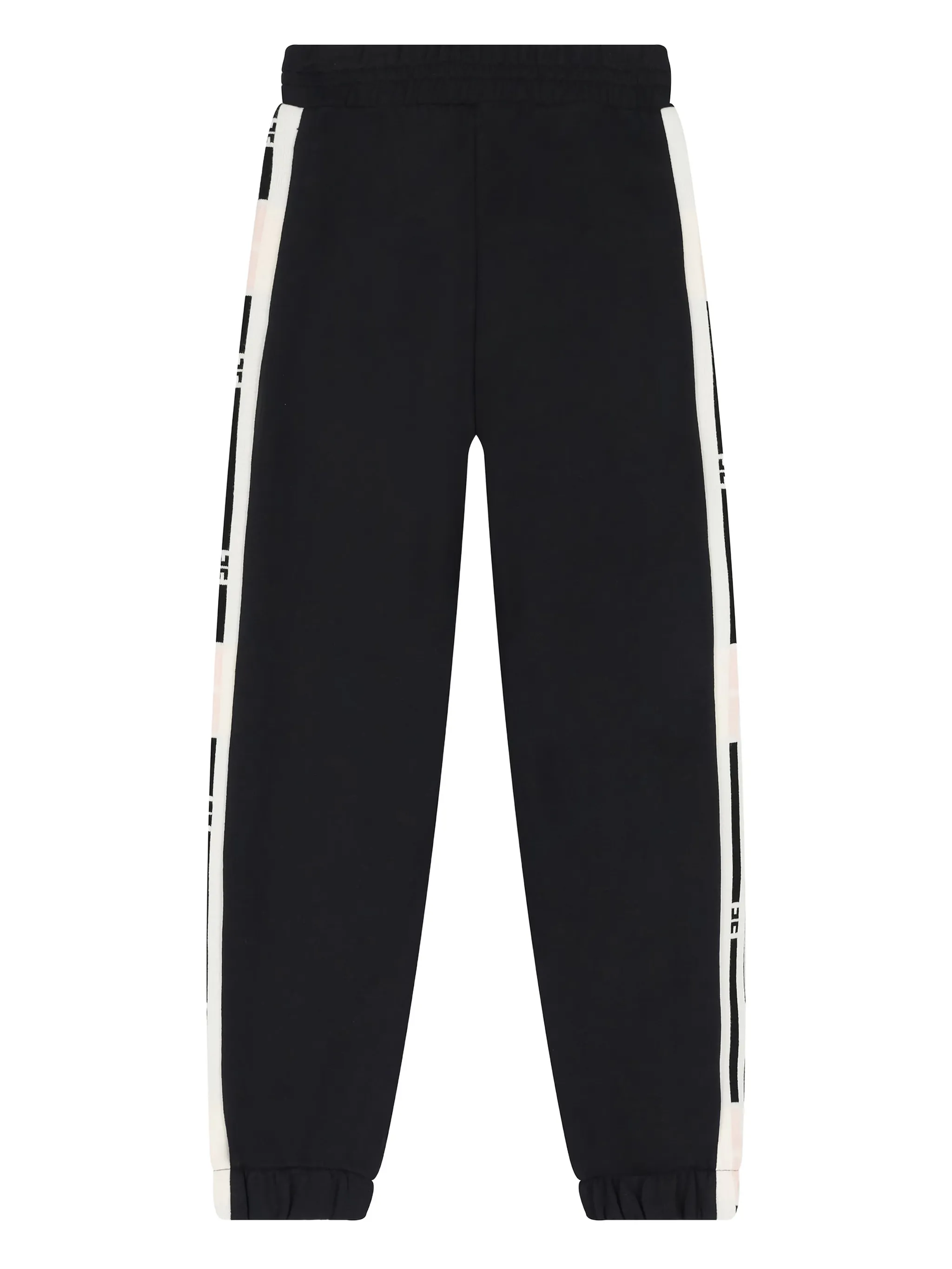 Спортивные брюки с логотипом Elisabetta Franchi Kids, черный — фото 2