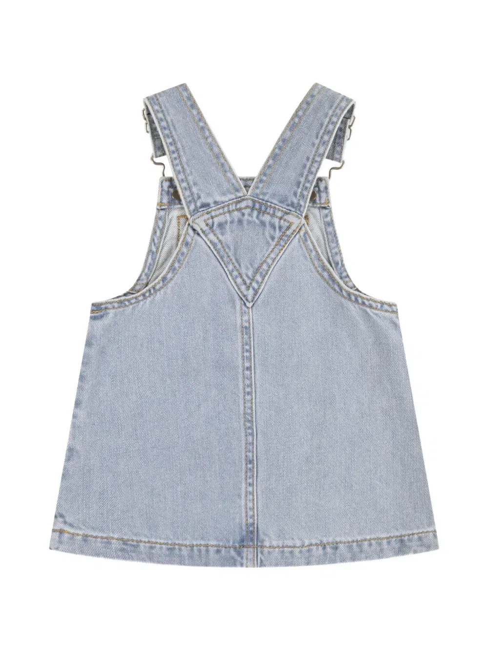 Джинсовое платье-комбинезон Levi'S Kids, синий — фото 2