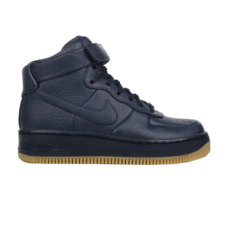 

Кроссовки Nike Wmns Air Force 1 Upstep Hi Pinnacle 'Obsidian', синий