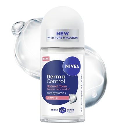 

Женский антиперспирант Derma Control Natural Tone 72h Protection with Vitamin C
