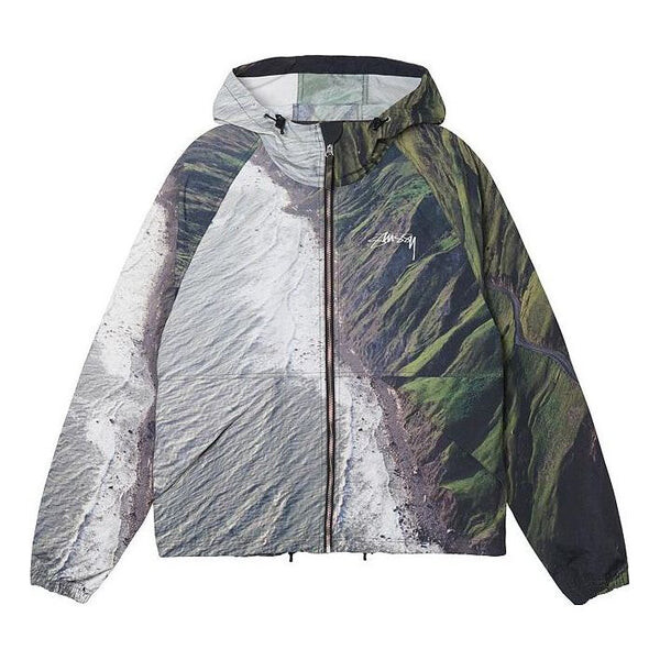 

Куртка coastline beach shell 'multicolor' Stussy, мультиколор