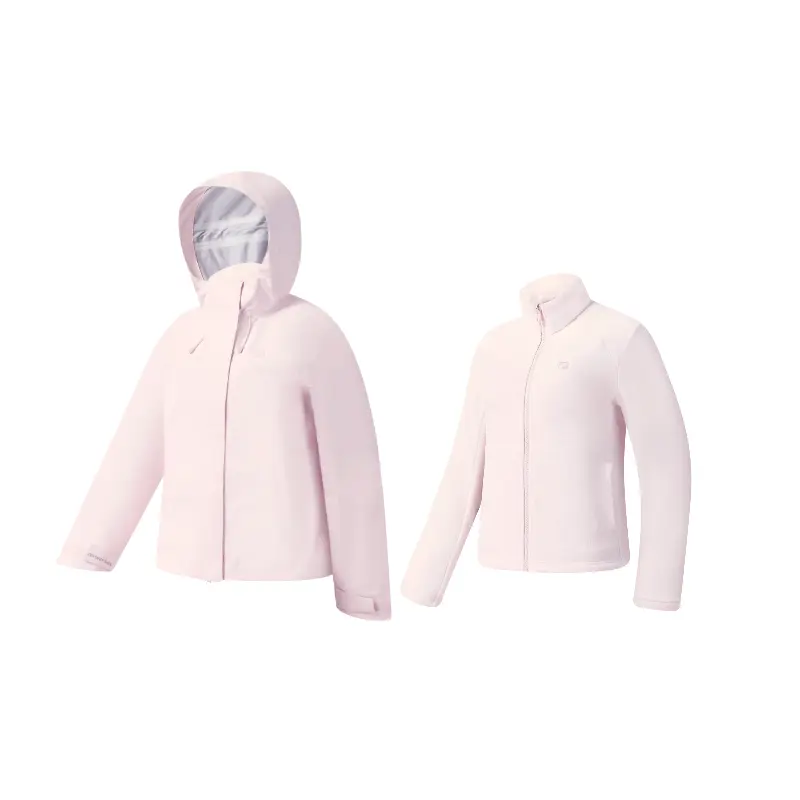 

Женская ветровка Fitness водонепроницаемая и ветрозащитная для сохранения тепла FILA, персиковый