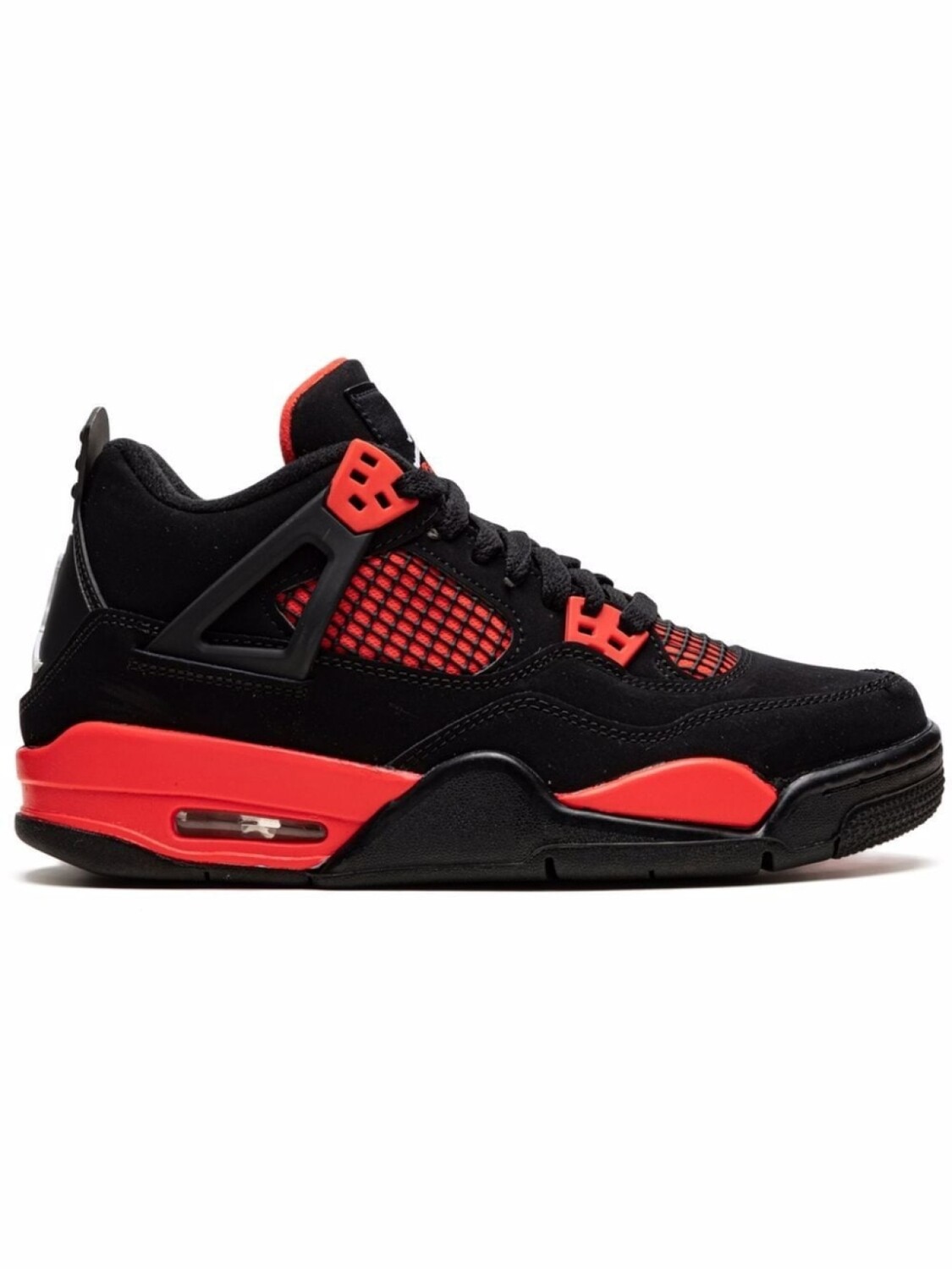 Jordan кроссовки Air Jordan 4 Retro Red Thunder, черный — фото 2